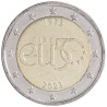 Irlande 2023 - 2 euro commémorative -50ème Anniversaire de l-adhésion à l-UE - Rouleau de 25 pièces