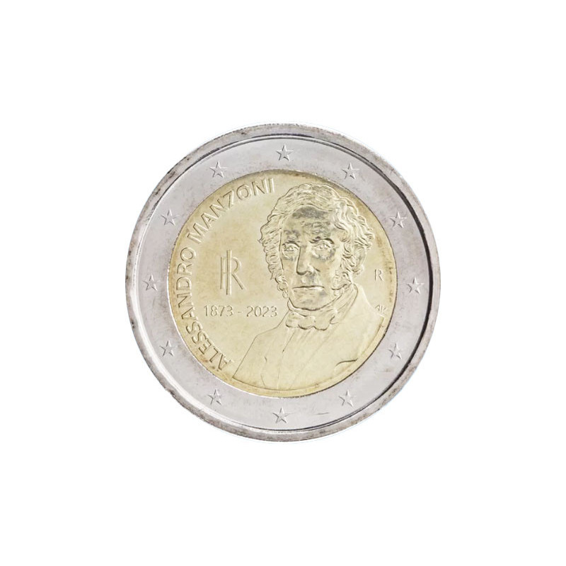 Italie 2023 - 2 euro commémorative Alessandro Manzoni - Rouleau de 25 pièces