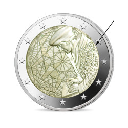 Autriche 2022 - 2 euro commémorative Erasmus - Rouleau de 25 pièces
