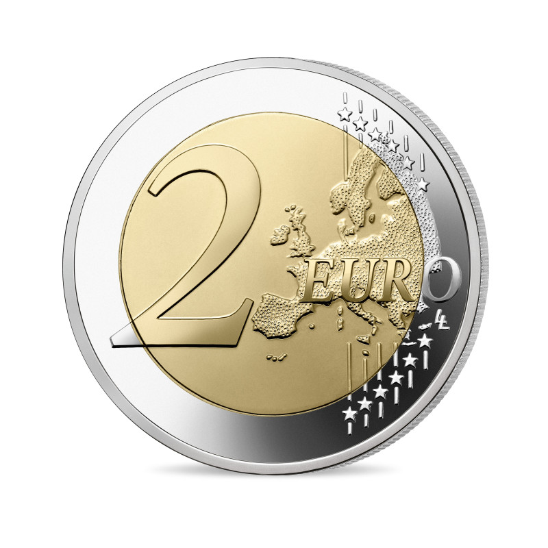 France 2022 - 2 euro commémorative Chirac - Rouleau de 25 pièces