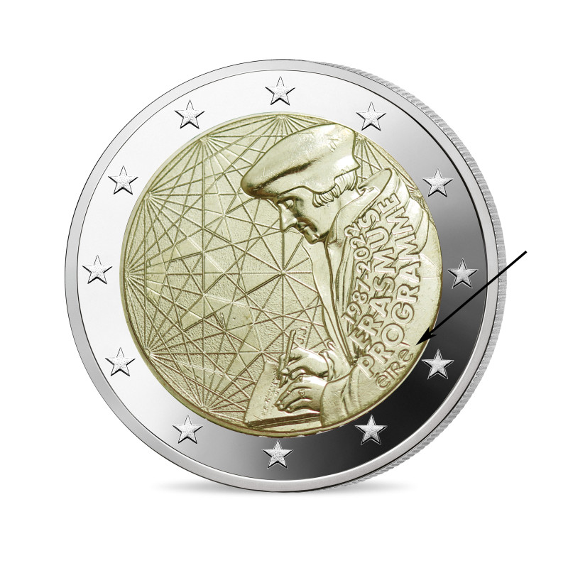 Irlande 2022 - 2 euro commémorative Erasmus - Rouleau de 25 pièces