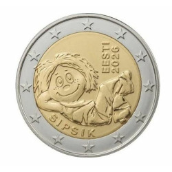 Estonie 2026 - 2 euro commémorative - Sipsik - Rouleau de 25 pièces