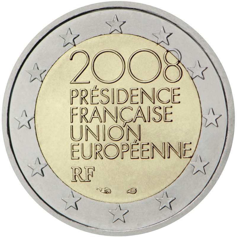 France 2008 - 2 euro commémorative - Rouleau de 25 pièces