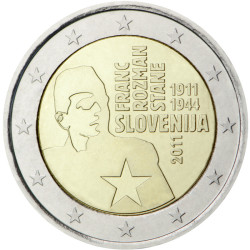 Slovénie 2011 - 2 euro commémorative - Rouleau de 25 pièces