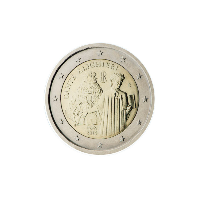 Italie 2015 - 2 euro commémorative DANTE - Rouleau de 25 pièces