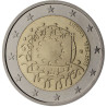 Lituanie 2015 - 2 euro commémorative 30 ans du drapeau européen - Rouleau de 25 pièces