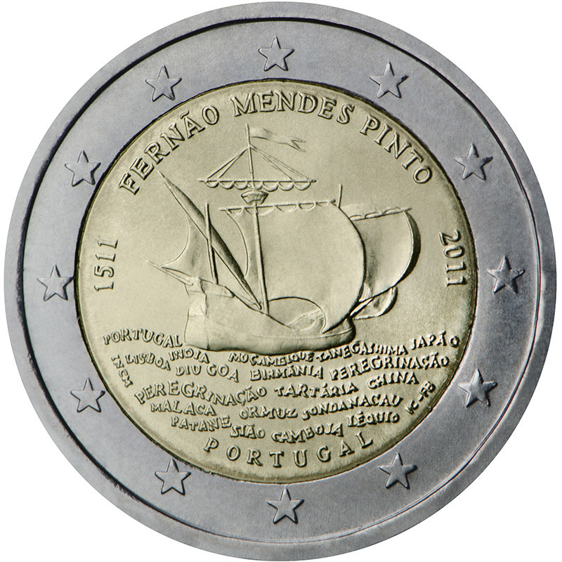 Portugal 2011 - 2 euro commémorative - Rouleau de 25 pièces