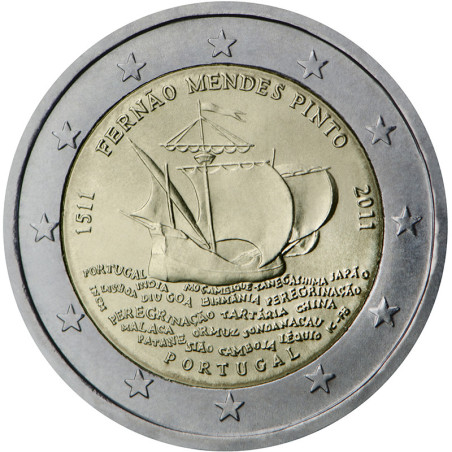 Portugal 2011 - 2 euro commémorative - Rouleau de 25 pièces