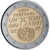 Portugal 2020 - 2 euro commémorative ONU - Rouleau de 25 pièces