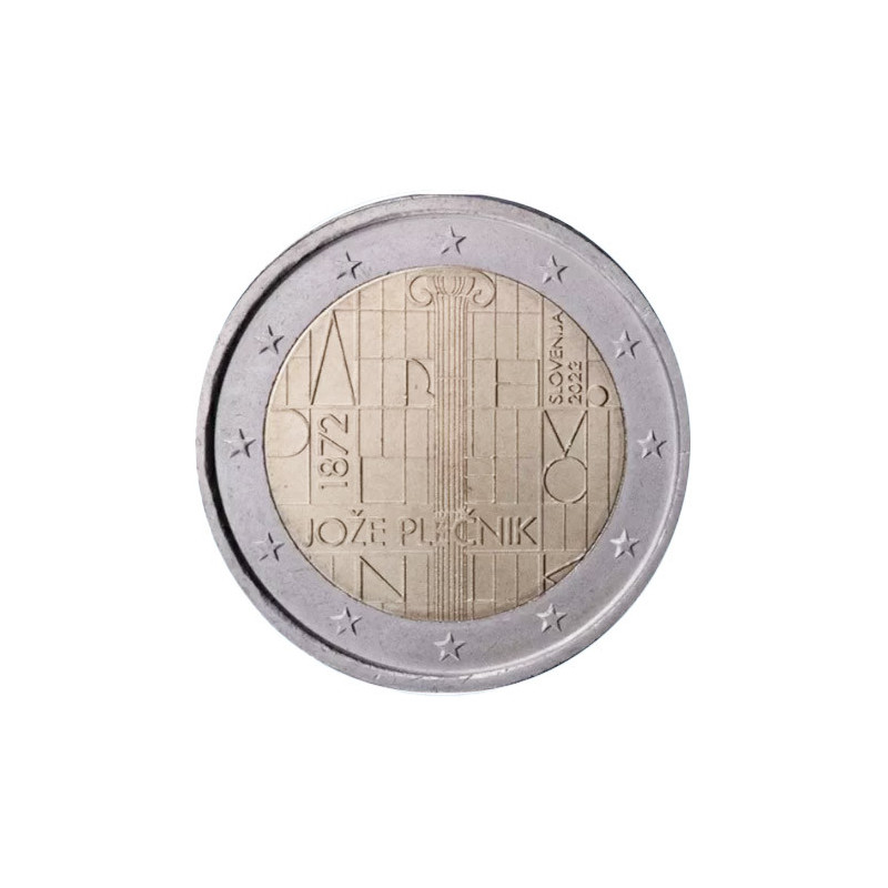 Slovénie 2022 - 2 euro commémorative  Ple-nik - Rouleau de 25 pièces