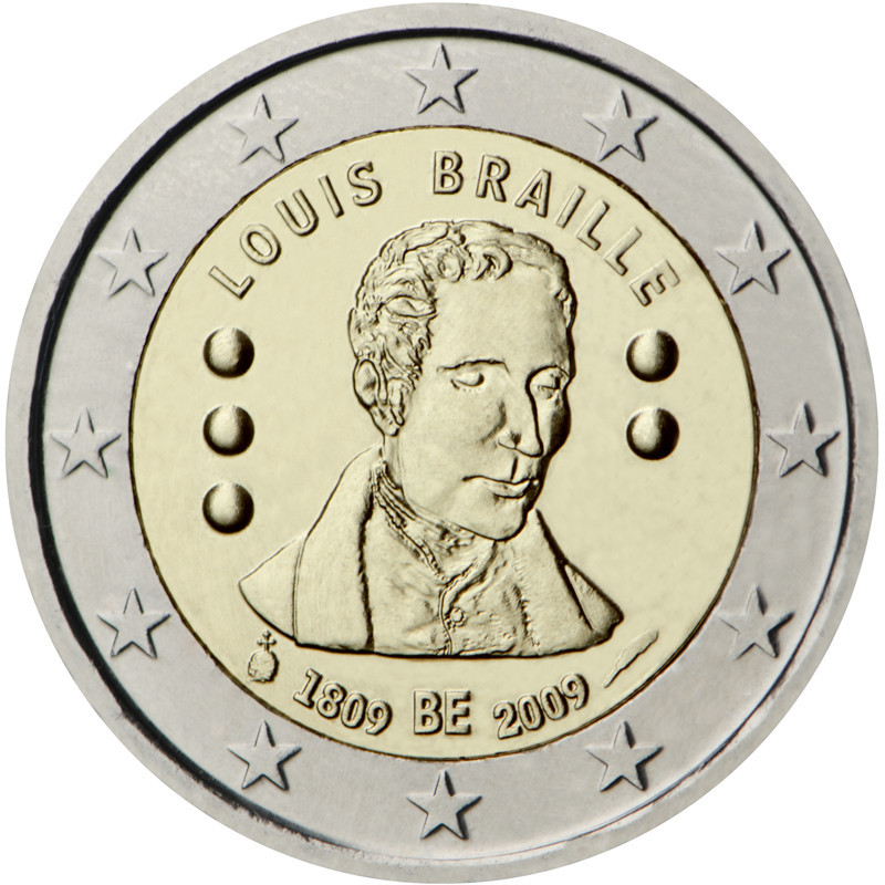 Belgique 2009 - 2 euro commémorative - Rouleau de 25 pièces