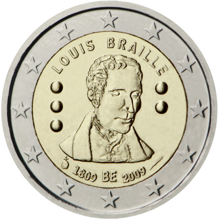 Belgique 2009 - 2 euro commémorative - Rouleau de 25 pièces