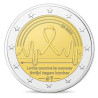 Belgique 2024 - 2 euro commémorative - Lutte contre le cancer - Rouleau de 25 pièces