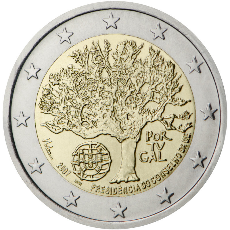 Portugal 2007 - 2 euro commémorative - Rouleau de 25 pièces