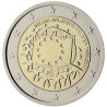 Belgique 2015 - 2 euro commémorative 30 ans du drapeau européen - Rouleau de 25 pièces