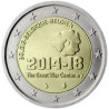 Belgique 2014 - 2 euro commémorative 1ère guerre mondiale - Rouleau de 25 pièces