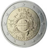Irlande 2012 - 2 euro commémorative 10 ans de l'euro - Rouleau de 25 pièces