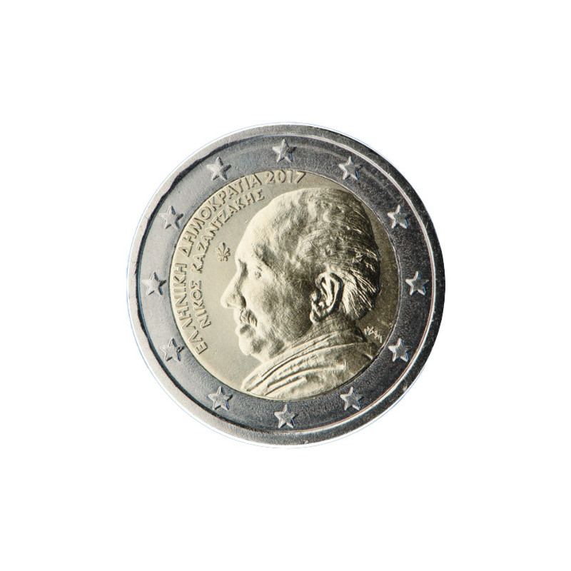 Grèce 2017 - 2 euro commémorative Nikos - Rouleau de 25 pièces
