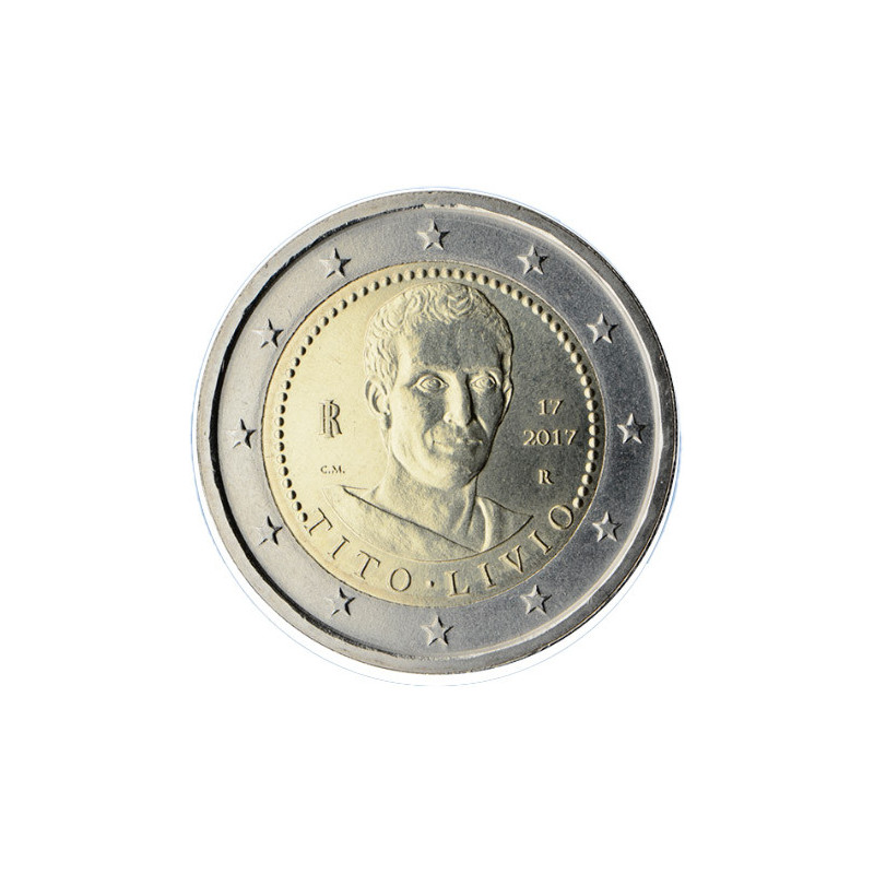 Italie 2017 - 2 euro commémorative Tito Livio - Rouleau de 25 pièces