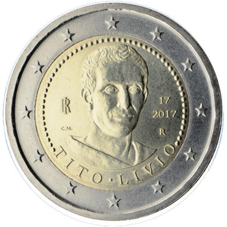 Italie 2017 - 2 euro commémorative Tito Livio - Rouleau de 25 pièces