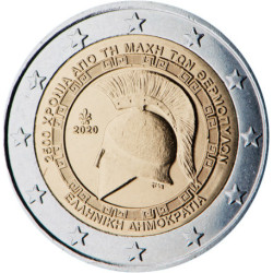 Grèce 2020 - 2 euro commémorative Termopyles - Rouleau de 25 pièces
