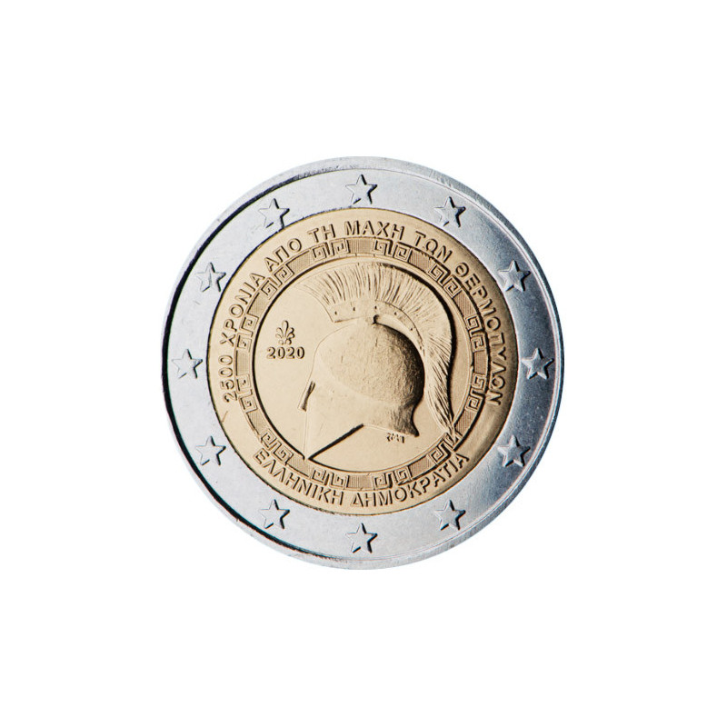 Grèce 2020 - 2 euro commémorative Termopyles - Rouleau de 25 pièces
