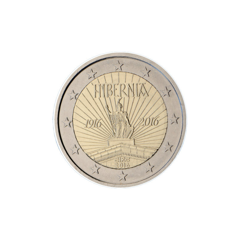 Irlande 2016 - 2 euro commémorative Hibernia - Rouleau de 25 pièces
