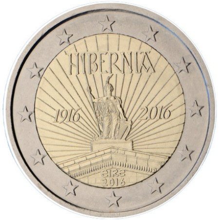 Irlande 2016 - 2 euro commémorative Hibernia - Rouleau de 25 pièces