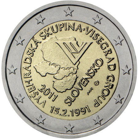 Slovaquie 2011 - 2 euro commémorative - Rouleau de 25 pièces