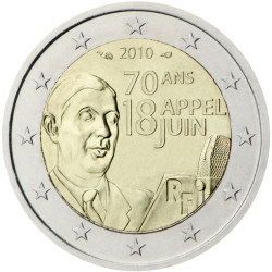 France 2010 - 2 euro commémorative - Rouleau de 25 pièces