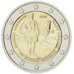 Grèce 2015 - 2 euro commémorative Spyridon - Rouleau de 25 pièces