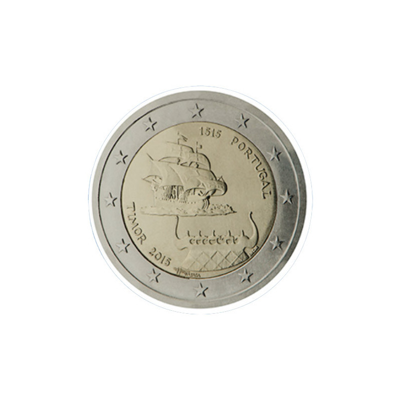 Portugal 2015 - 2 euro commémorative Timor - Rouleau de 25 pièces