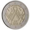 France 2014 - 2 euro commémorative SIDA - Rouleau de 25 pièces