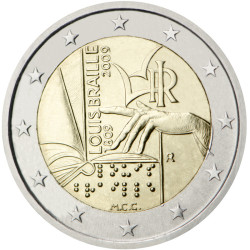 Italie 2009 - 2 euro commémorative - Rouleau de 25 pièces