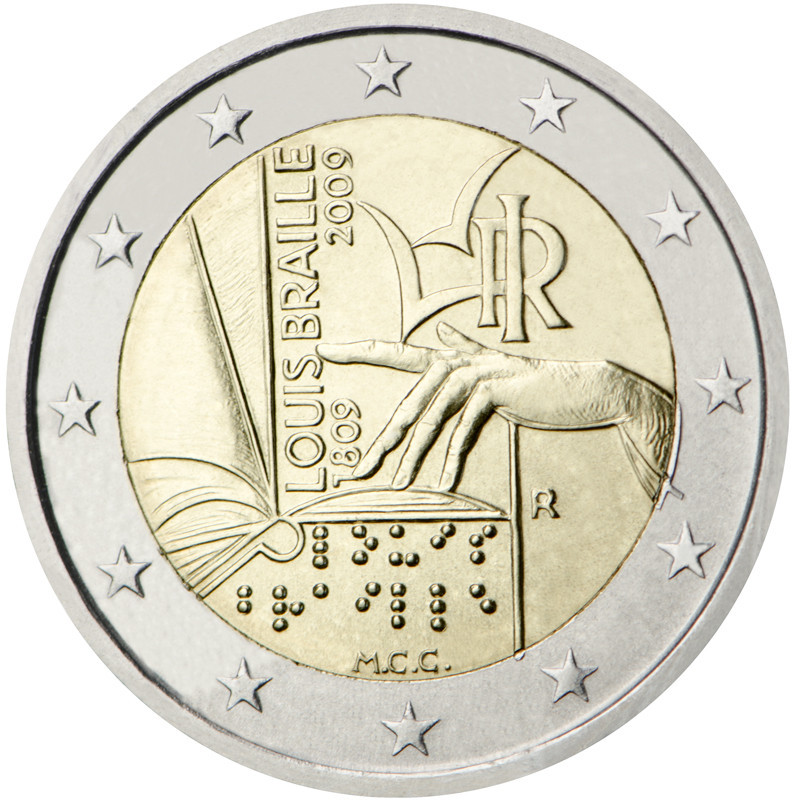 Italie 2009 - 2 euro commémorative - Rouleau de 25 pièces
