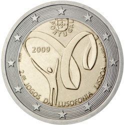 Portugal 2009 - 2 euro commémorative - Rouleau de 25 pièces