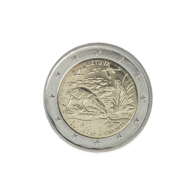 Lituanie 2021 - 2 euro commémorative UNESCO - Rouleau de 25 pièces