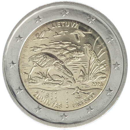 Lituanie 2021 - 2 euro commémorative UNESCO - Rouleau de 25 pièces