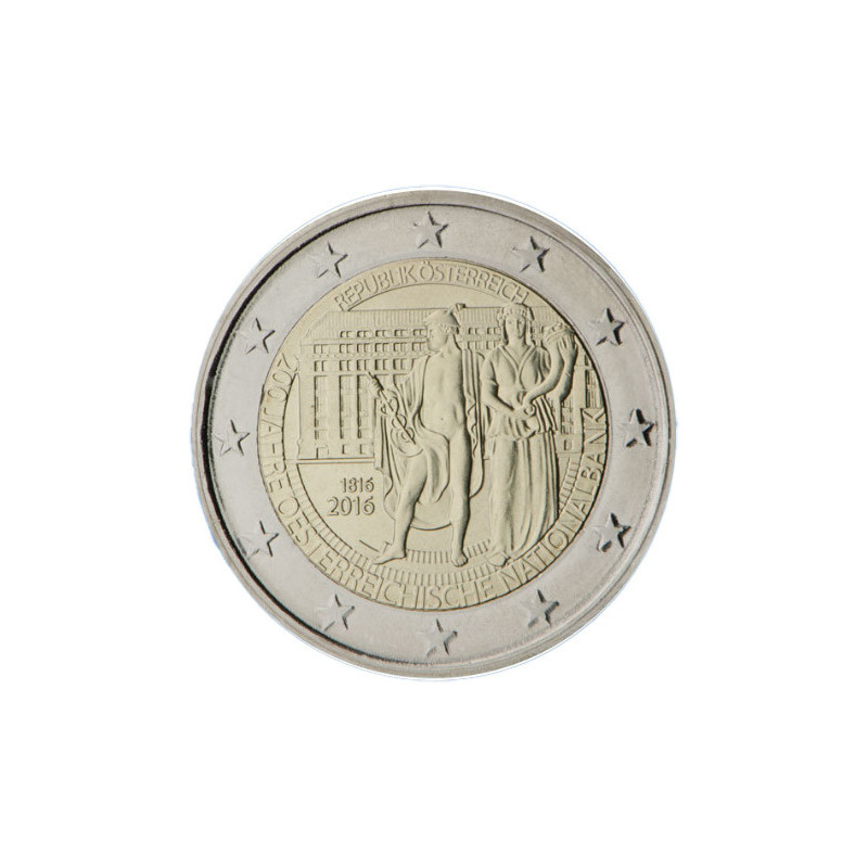 Autriche 2016 - 2 euro commémorative banque - Rouleau de 25 pièces