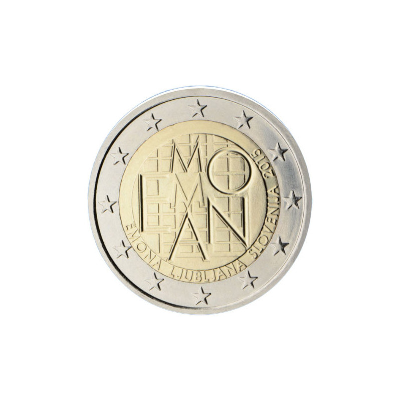 Slovénie 2015 - 2 euro commémorative EMONA - Rouleau de 25 pièces