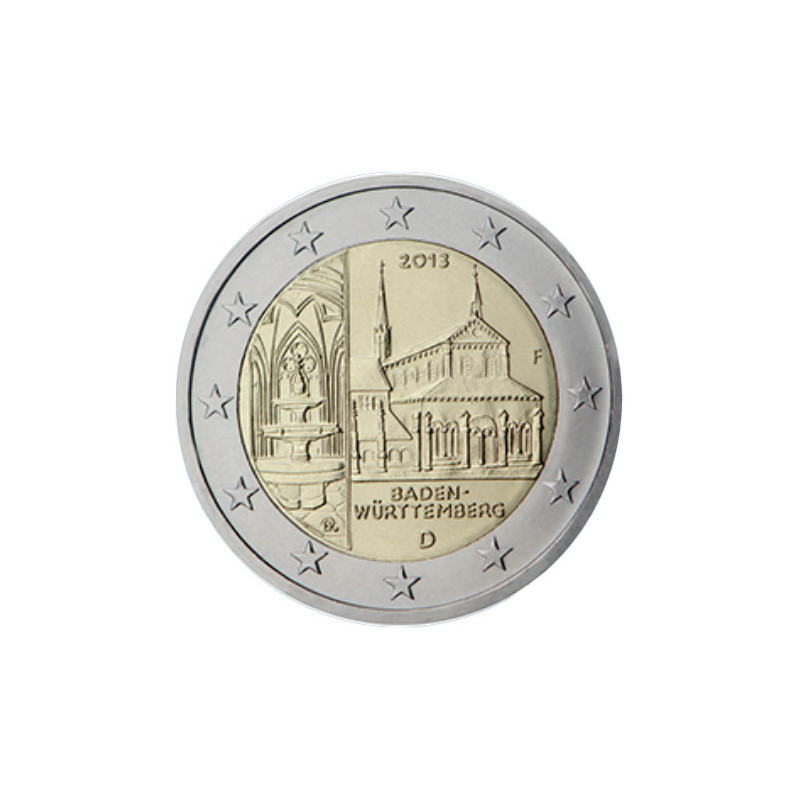 Allemagne 2013 - 2 euro commémorative Cloitre - Rouleau de 25 pièces