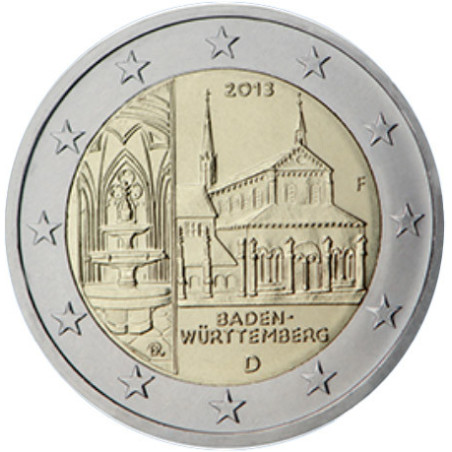 Allemagne 2013 - 2 euro commémorative Cloitre - Rouleau de 25 pièces
