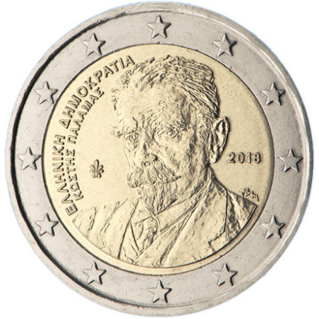 Grèce 2018 - 2 euro commémorative Kostis - Rouleau de 25 pièces