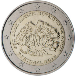 Portugal  2018 - 2 euro commémorative Jardin - Rouleau de 25 pièces