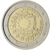 Slovénie 2015 - 2 euro commémorative 30 ans du drapeau européen - Rouleau de 25 pièces