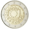 France 2015 - 2 euro commémorative 30 ans du drapeau européen - Rouleau de 25 pièces