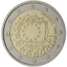 Portugal 2015 - 2 euro commémorative 30 ans du drapeau européen - Rouleau de 25 pièces