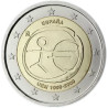 Espagne 2009 - 2 euro commémorative 10 ans de la zone euro - Rouleau de 25 pièces