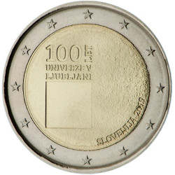 Slovénie 2019 - 2 euro commémorative Ljubljana - Rouleau de 25 pièces