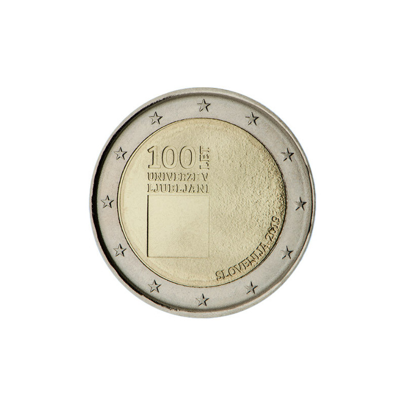 Slovénie 2019 - 2 euro commémorative Ljubljana - Rouleau de 25 pièces